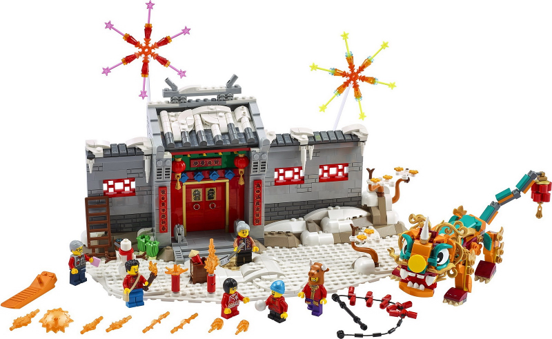 Display for LEGO Holiday & Event Story of Nian 80106