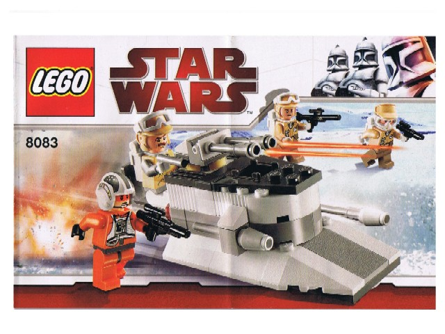 Instructions for LEGO (Instructions) for Set 8083 Rebel Trooper Battle Pack  8083-1