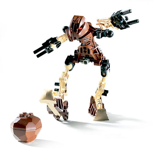 Display of LEGO Bionicle Set 8531-1 Pohatu