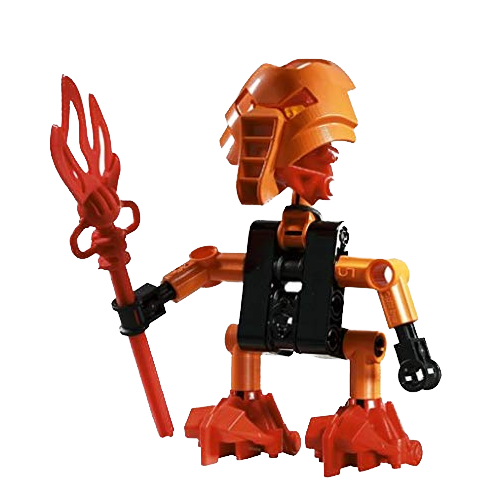 Display for LEGO BIONICLE Vakama polybag 1417