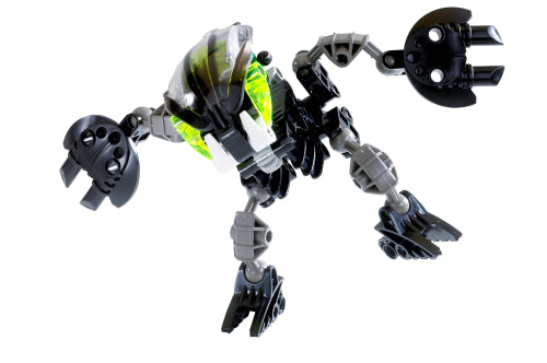Display of LEGO Bionicle Set 8561-1 Nuhvok