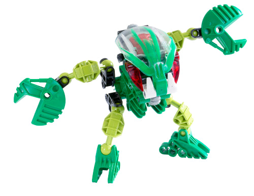 Display of LEGO Bionicle Lehvak 8564 
