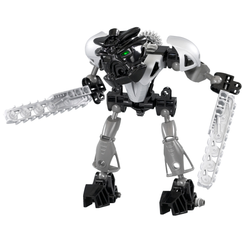 Display of LEGO Bionicle Set 8566-1 Onua Nuva