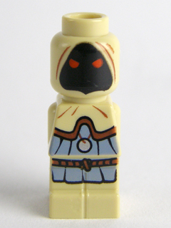 This LEGO minifigure is called, Microfigure Heroica Dark Druid . It's minifig ID is 85863pb067.