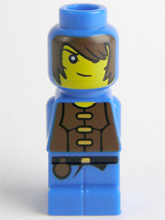 This LEGO minifigure is called, Microfigure Heroica Ranger . It's minifig ID is 85863pb069.