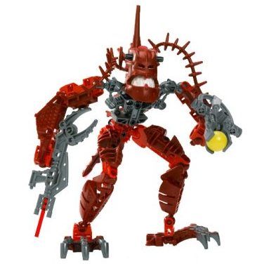 Display of LEGO Bionicle Set 8901-1 Hakann