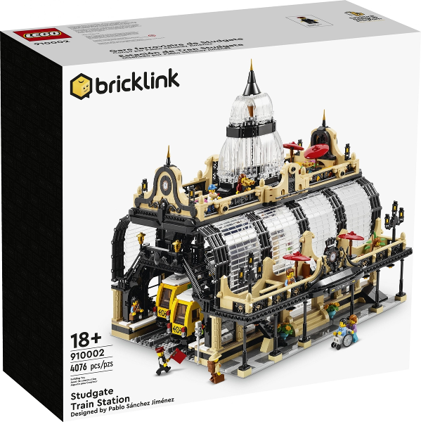 Box art for LEGO BrickLink Designer Program Studgate Train Station 910002