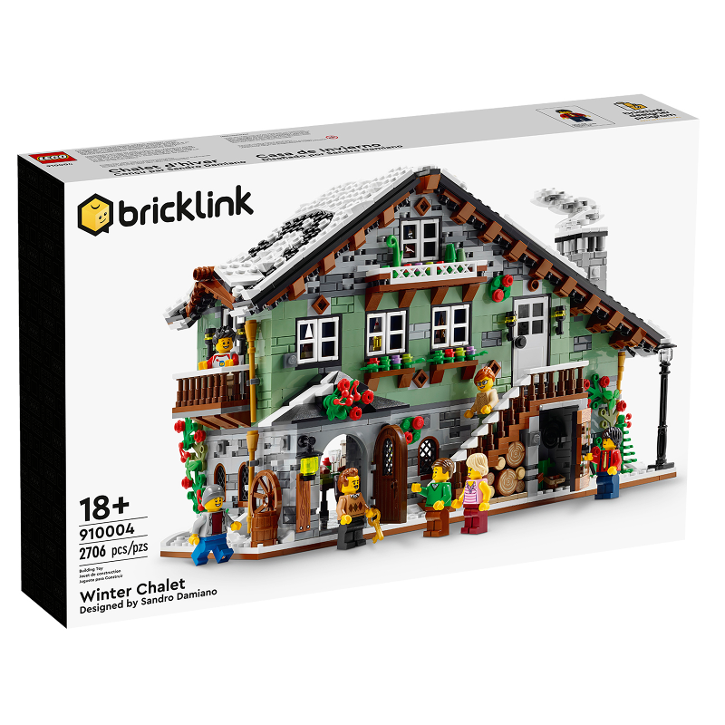 Box art for LEGO BrickLink Designer Program Modular Winter Chalet 910004