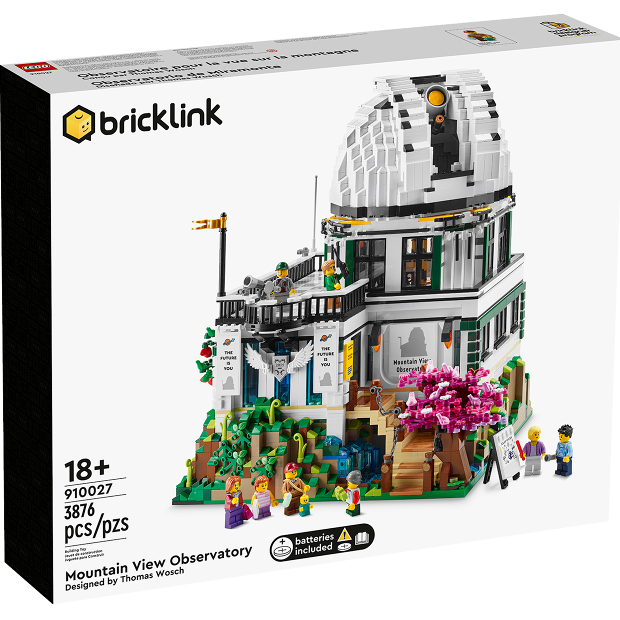 Box art for LEGO Set 910027-1 Mountain View Observatory