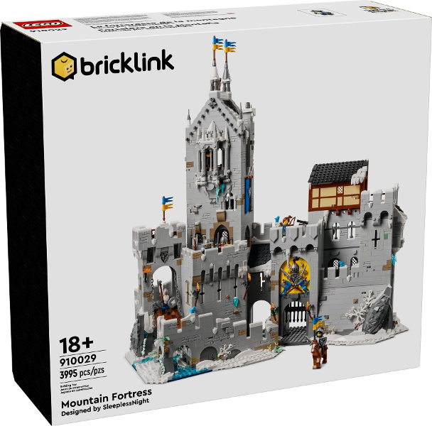 Box art for LEGO BrickLink Designer Program Mountain Fortress 910029