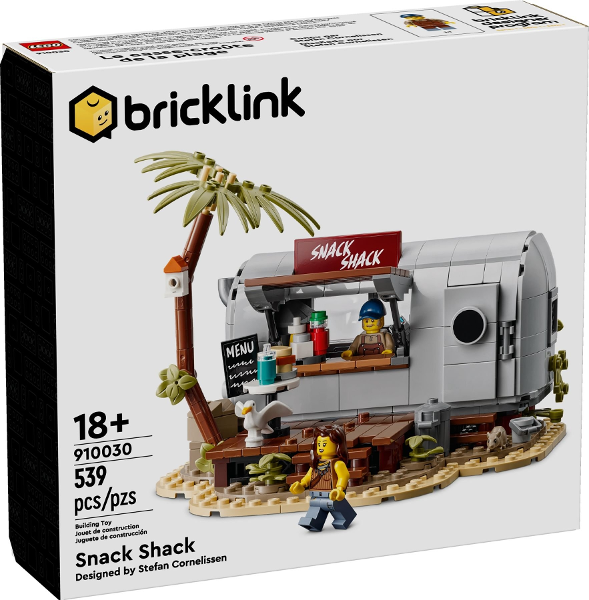 Box art for LEGO BrickLink Designer Program Snack Shack 910030