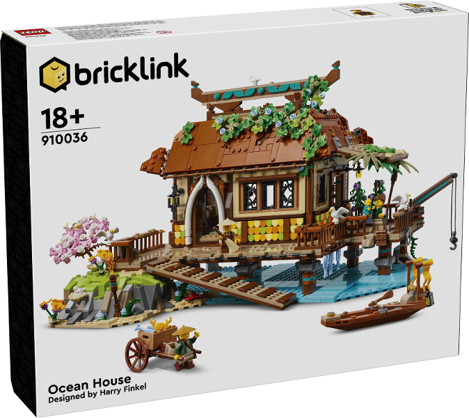 Box art for LEGO BrickLink Designer Program Ocean House 910036