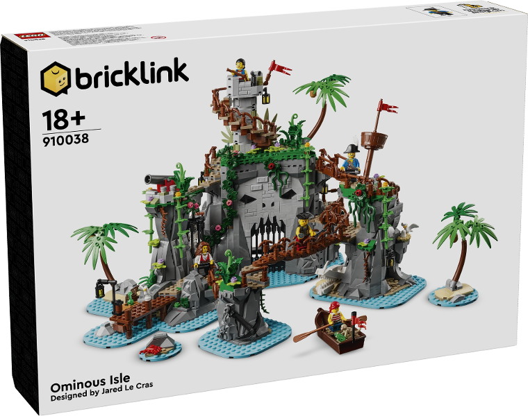 Box art for LEGO BrickLink Designer Program Ominous Isle 910038