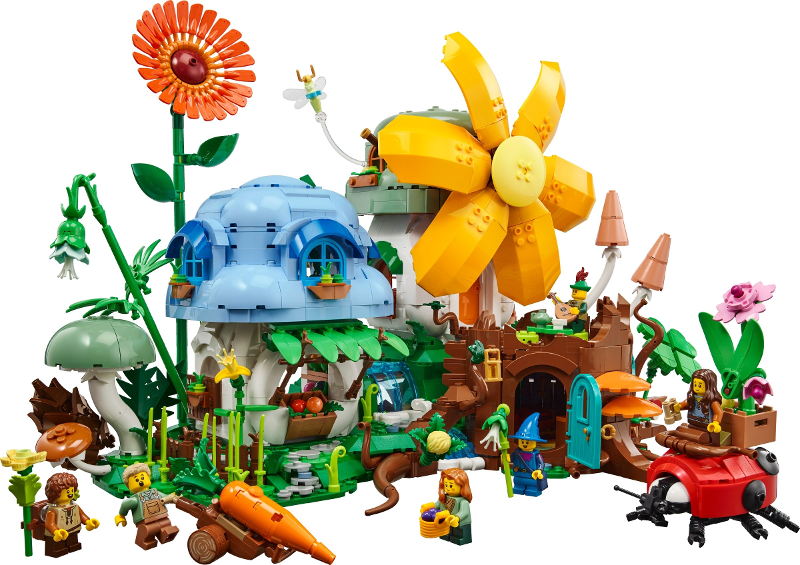 Box art for LEGO BrickLink Designer Program Mushroom Village 910051-1