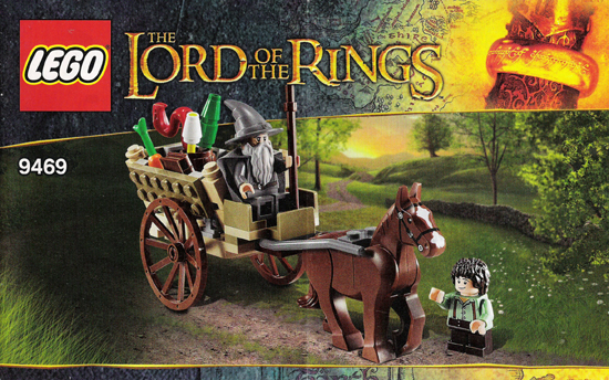 Instructions for LEGO (Instructions) for Set 9469 Gandalf Arrives  9469-1