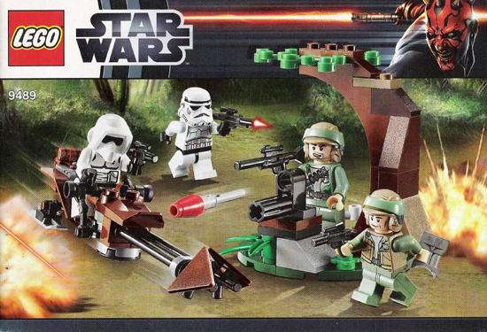 Instructions for LEGO (Instructions) for Set 9489 Endor Rebel Trooper & Imperial Trooper Battle Pack  9489-1