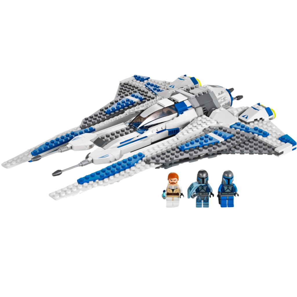 Display for LEGO Star Wars Pre Vizsla's Mandalorian Fighter 9525