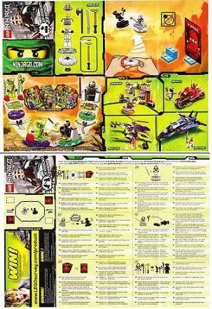 Instructions for LEGO (Instructions) for Set 9563 Kendo Zane  9563-1