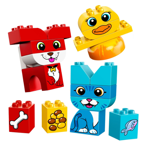 Display of LEGO Duplo My First Puzzle Pets 10858