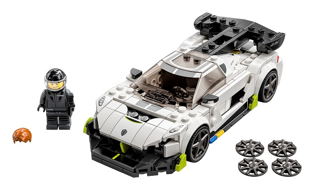 Display for LEGO Speed Champions Koenigsegg Jesko 76900