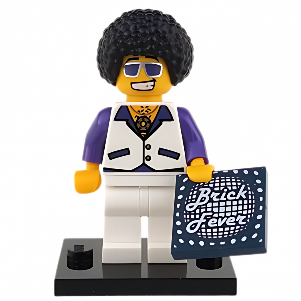 Display for LEGO Collectible Minifigures Disco Dude, Series 2 