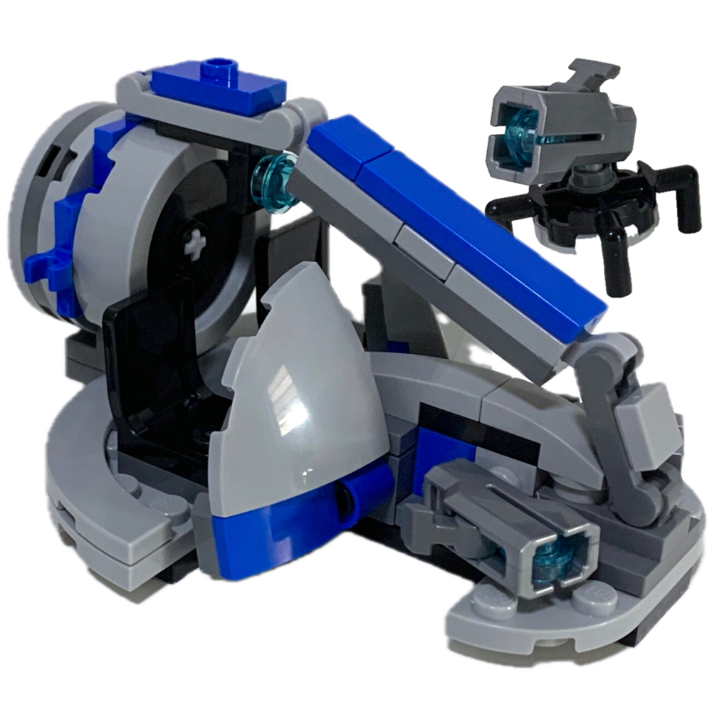Display for LEGO Star Wars 332nd Ahsoka's Clone Trooper Battle Pack 75359  Swamp Speeder