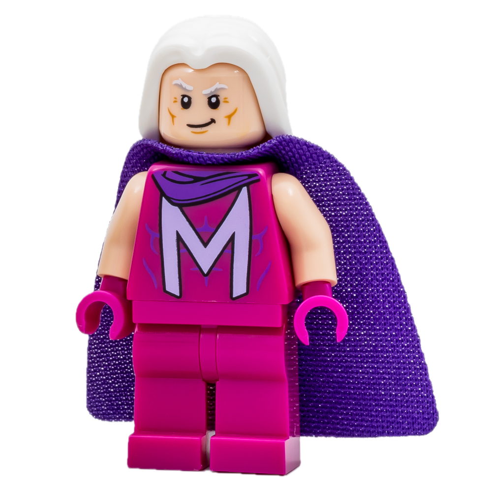 Display of LEGO X-Men Magneto from 76281