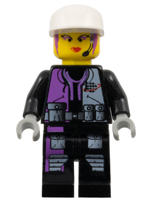 This LEGO minifigure is called, Radia . It's minifig ID is alp009.