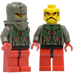 This LEGO minifigure is called, Commander Manta Ray . It's minifig ID is aqu013.