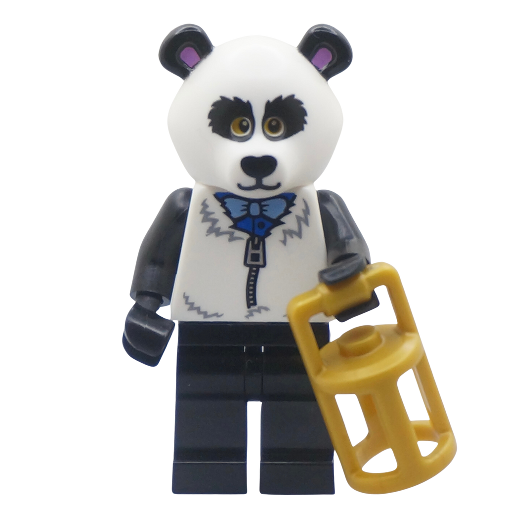 Display of LEGO BAM Panda Costume Guy  bam2023bk03
