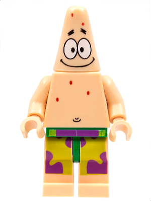 This LEGO minifigure is called, Patrick . It's minifig ID is bob002.