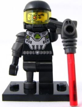 Display for LEGO Collectible Minifigures Space Villain, Series 3 