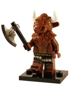 Box art for LEGO Collectible Minifigures Minotaur, Series 6 