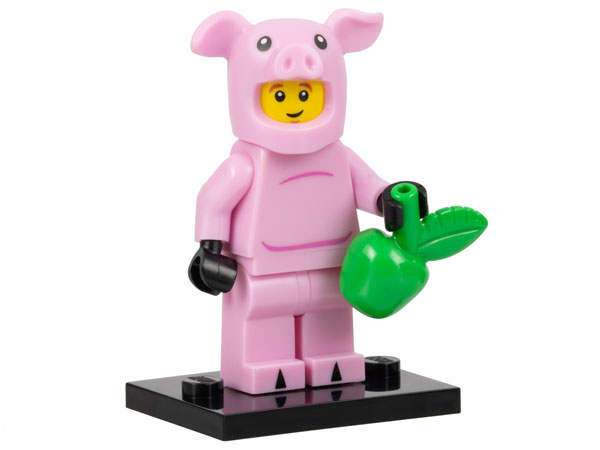 Box art for LEGO Collectible Minifigures Piggy Guy, Series 12 