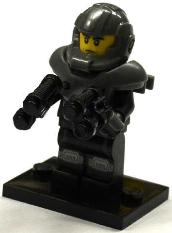 Box art for LEGO Collectible Minifigures Galaxy Trooper, Series 13 