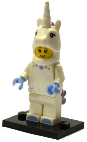 Box art for LEGO Collectible Minifigures Unicorn Girl, Series 13 