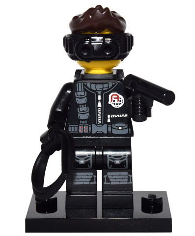 Box art for LEGO Collectible Minifigures Spy, Series 16 