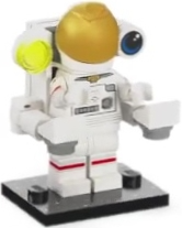 Box art for LEGO Collectible Minifigures Spacewalking Astronaut, Series 26 
