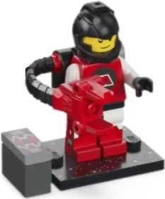 Box art for LEGO Collectible Minifigures M-Tron Powerlifter, Series 26 