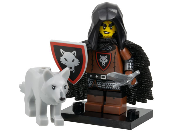 Box art for LEGO Collectible Minifigures Wolfpack Beastmaster, Series 27 