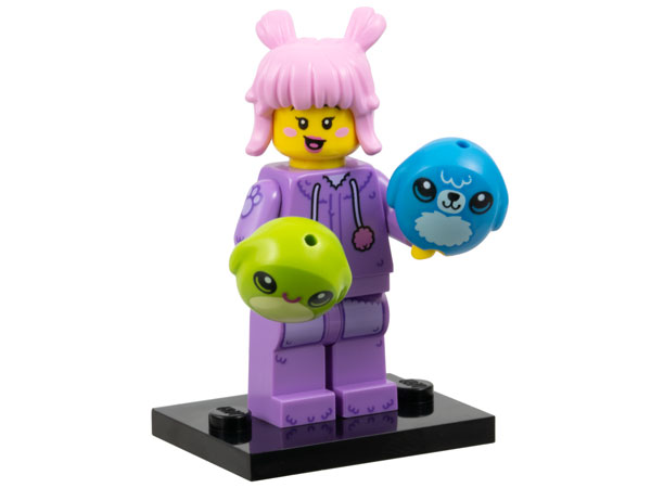 Box art for LEGO Collectible Minifigures Plush Toy Collector, Series 27 