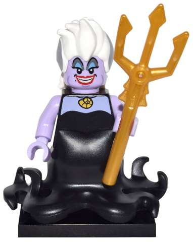 Display for LEGO Collectible Minifigures Ursula, Disney, Series 1 