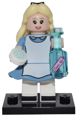 Display for LEGO Collectible Minifigures Alice, Disney, Series 1 