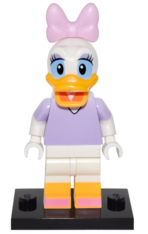 Display for LEGO Collectible Minifigures Daisy Duck, Disney, Series 1 