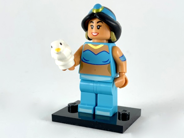 Display for LEGO Collectible Minifigures Jasmine, Disney, Series 2 