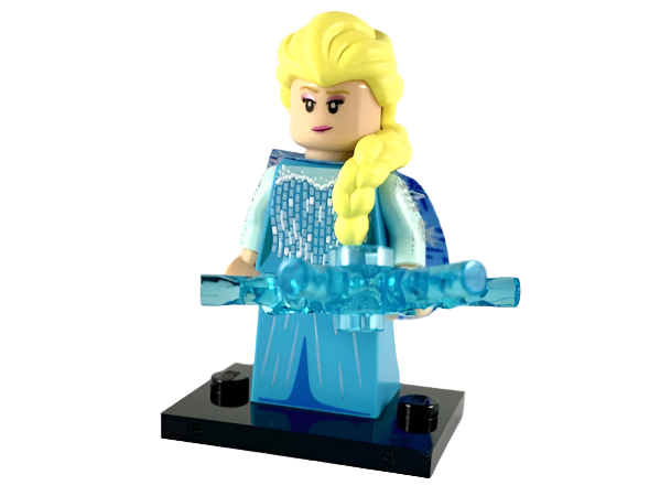 Display for LEGO Collectible Minifigures Elsa, Disney, Series 2 