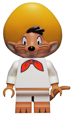 This LEGO minifigure is called, Speedy Gonzales, Looney Tunes (Minifigure Only without Stand and Accessories) . It's minifig ID is collt08.