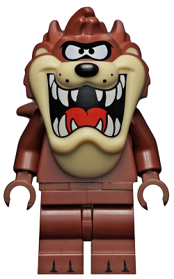 This LEGO minifigure is called, Tasmanian Devil, Looney Tunes (Minifigure Only without Stand and Accessories) . It's minifig ID is collt09.