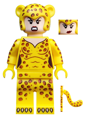 This LEGO minifigure is called, Cheetah, DC Super Heroes (Minifigure Only without Stand and Accessories) . It's minifig ID is colsh06.