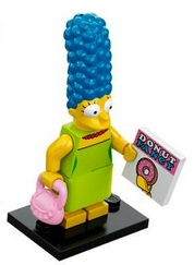 Display for LEGO Collectible Minifigures Marge Simpson, The Simpsons, Series 1 